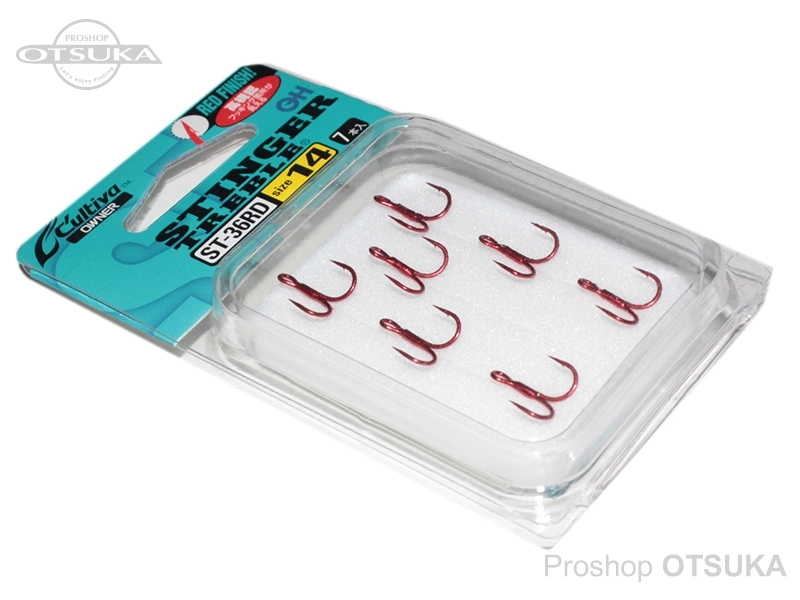 カルティバ プラグフック ST-36RD #14 #レッド