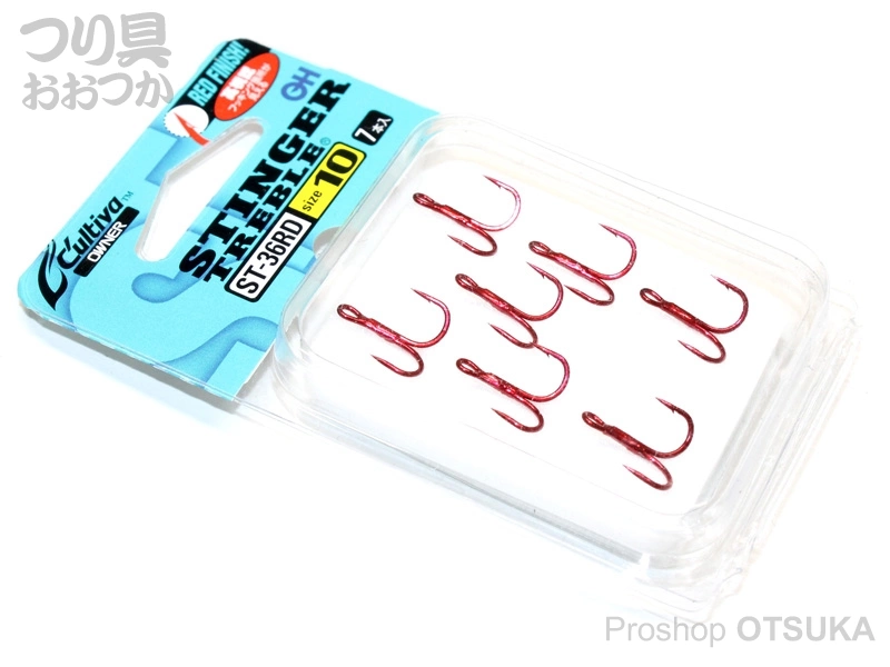 カルティバ プラグフック ST-36RD #10 #レッド