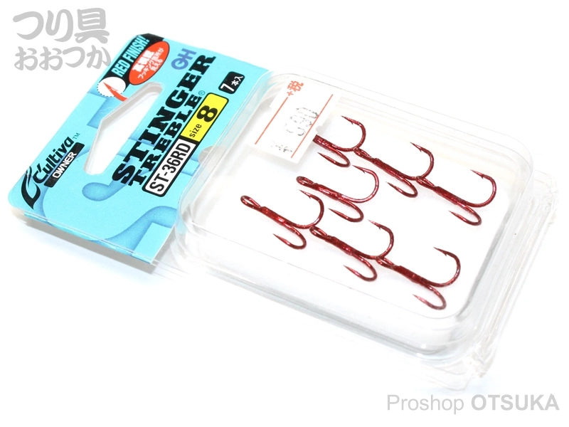 カルティバ プラグフック ST-36RD #8 #レッド