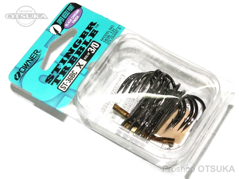 カルティバ プラグフック ST-36BC #3/0 #ガンメタル