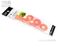 ダイワ 紅牙シリコンネクタイ - 紅牙SCネクタイ #ケイムラオレンジSTC シリコンネクタイ ストレートカーリータイプ