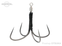 ダイワ 鏡牙 - フックSS  #1/0 BLクワトロ