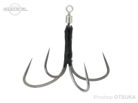 ダイワ 鏡牙 - フックSS  #2/0 BLクワトロ