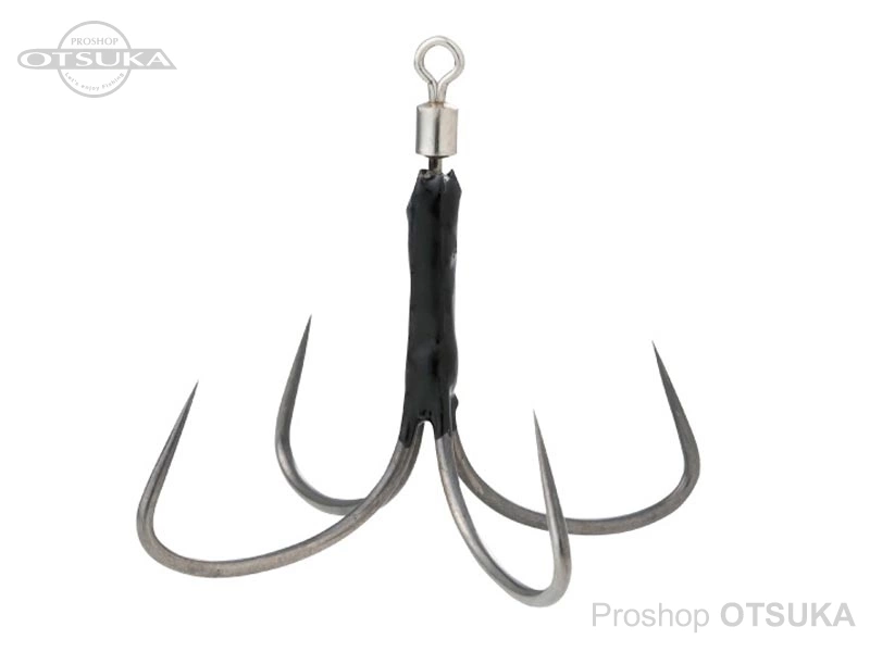 ダイワ 鏡牙 鏡牙フックSS #1/0 BLクワトロ 