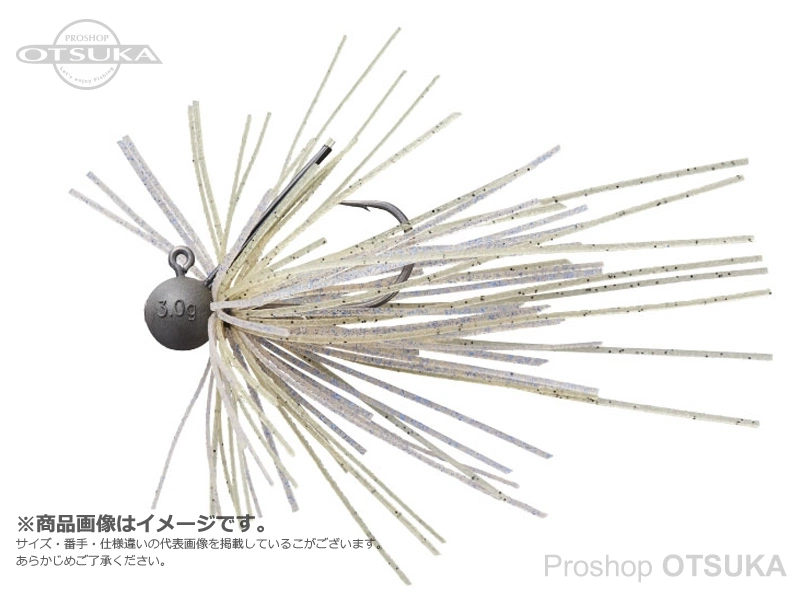 ダイワ スモールラバージグss 2 5g ゴーストシュリンプ プロショップオオツカ