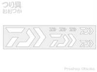 ダイワ ステッカー -  #ホワイト 