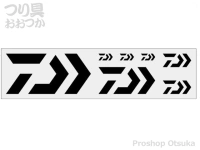 ダイワ ステッカー -  マルチ #ブラック 