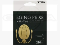 Unitika Eging PE X8 -  Multi-color with marking every 10m Size 0.8 15.9lb