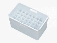 明邦化学 ストッカートレイ - BM-40S #ホワイト 246×147×130mm