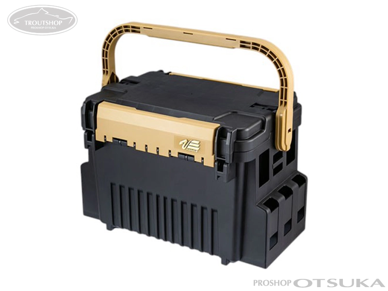 明邦化学 VS-7090A W440XD293XH293mm #ブラックXオーカー