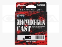 サンライン マシンガンキャスト  #ニューアットブラウン(レッド&ブラックマーキング) 4lb  1号