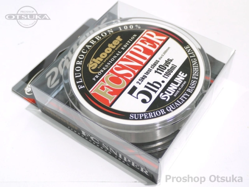 サンライン FCSNIPER 5lb 4点セット サンライン シューターFC