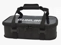 サンライン メッシュウォッシャブルボックス - SFB-114 #ブラック Mサイズ W245×D165×H60