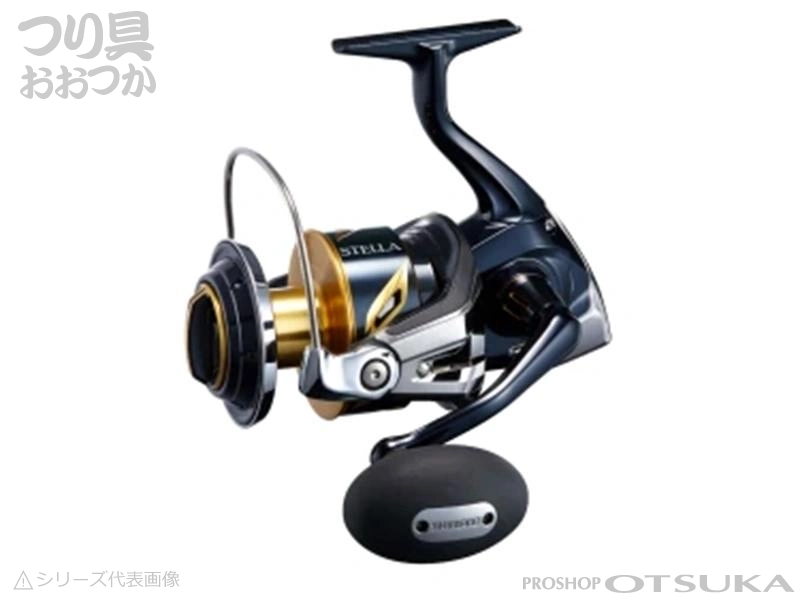 SHIMANO STELLA SW リール ブラック/ゴールド(ゴメクサス 45mm SHIMANO STELLA SW リール ブラック/ゴールド(ゴメクサス 45mm