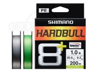 シマノ ハードブル - 8+ # スティールグレー 0.8号 19.5lb