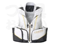 シマノ リミテッドプロ 2WAYベスト - VE-560Y #ホワイト Lサイズ