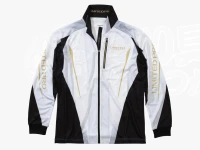 シマノ リミテッドプロ フルジップシャツ(長袖) - SH-107Y #リミテッドホワイト 3XLサイズ