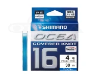 シマノ オシア カバードノット16 PE - LD-A21Y #マリンブルー 4号