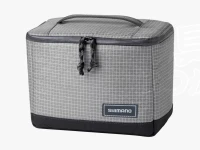 シマノ ミニソフトクーラープレミアム - BA-012Z #ライトグレー 24.0×15.0×19.0cm Mサイズ