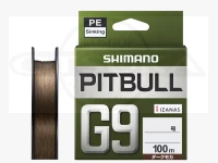 シマノ ピットブル G9 # ダークモカ 0.6号 12.3lb