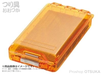 シマノ 鮎鈎クイックモバイルケース - CS-341P #クリアオレンジ 140×73×28mm