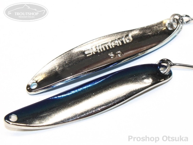 シマノ カーディフエリアスプーン カーディフスプーン スリムスイマー5.0g 5.0g #67T ブルーシルバー