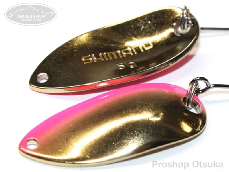 シマノ カーディフエリアスプーン カーディフスプーン ロールスイマー 5.0g 5.0g #62T ピンクゴールド