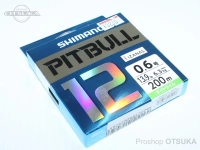 シマノ ピットブル12 - PL-M62R #サイトライム 0.6号 13.9lb 200m