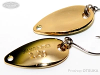 シマノ カーディフエリアスプーン -  ロールスイマー 2.2g #73T グリーンゴールド 2.2g プレミアムメッキ