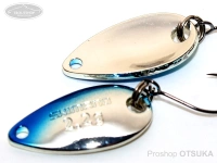 シマノ カーディフエリアスプーン -  ロールスイマー 2.2g #76T ブルーシルバー 2.2g プレミアムメッキ