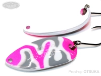 シマノ カーディフエリアスプーン -  アルミロール2.8g #22T ミリタリーピンク 2.8g