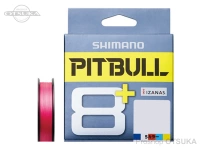 シマノ ピットブル8プラス - LD-M51T #トレーサブルピンク 0.8号 18.5lb 150m