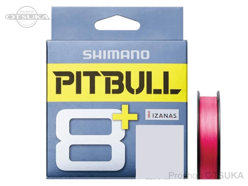 シマノ ピットブル8プラス LD-M51T 0.6号 14.8lb 150m #トレーサブルピンク
