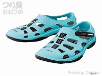シマノ イヴェアー マリンフィッシングシューズ - FS-091I ミント サイズ:9(27cm)