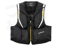 シマノ 2ウェイショートベスト - VE-520W #ブラック 2XLサイズ
