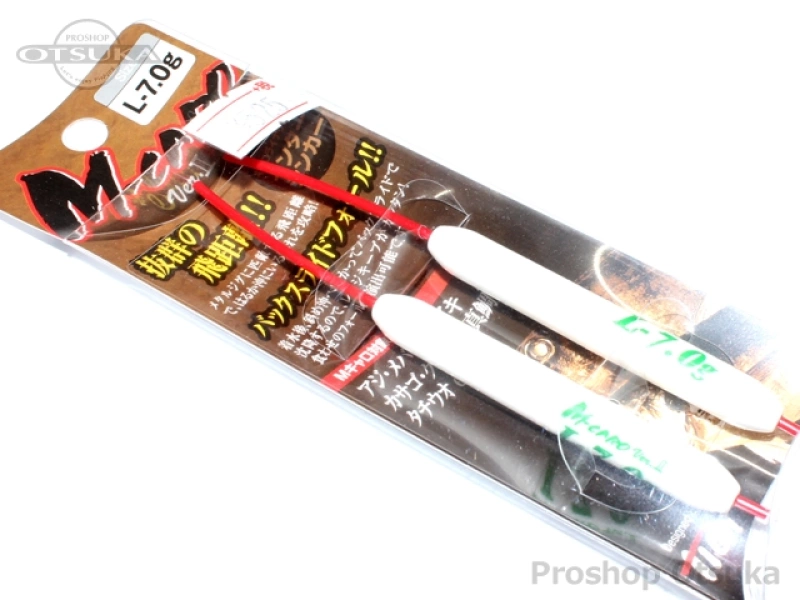 ティクト Mキャロ Mキャロ ver2 ロングスライド 7.0g #ホワイト