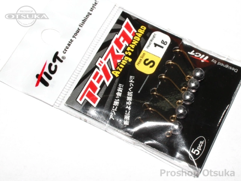 ティクト アジスタ アジスタ 1g フックサイズ#S 金針