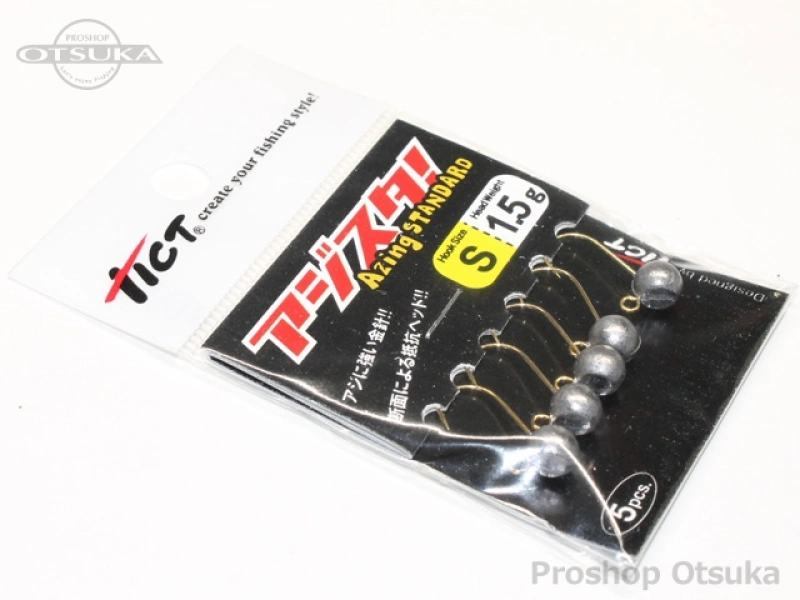 ティクト アジスタ アジスタ 1.5g フックサイズ#S 金針