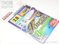 カツイチ フィネスワカサギ - FN-4 - 2.0号 枝0.15号 幹0.2号