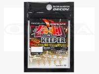 Decoy Maki Sas Keeper DIY-21 Compatible Hook Size Size 8 To Size 4, Worm 3 To 6mm (thickness) SS Coil Outer Diameter 2.5mm