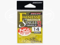 デコイ シングルフック - シングル32 フィネスシングル #NSブラック #14