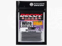 カツイチ デコイシンカータイプワイヤー - DS-17 10cmあたり約0.8g 1.0mm