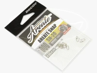 デコイ スナップ・スイベル - エリートスナップ SN-20 #シルバー #000 破断強度16lb