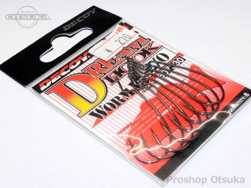 デコイ ワームフック ドリームフック ワーム15 2/0 