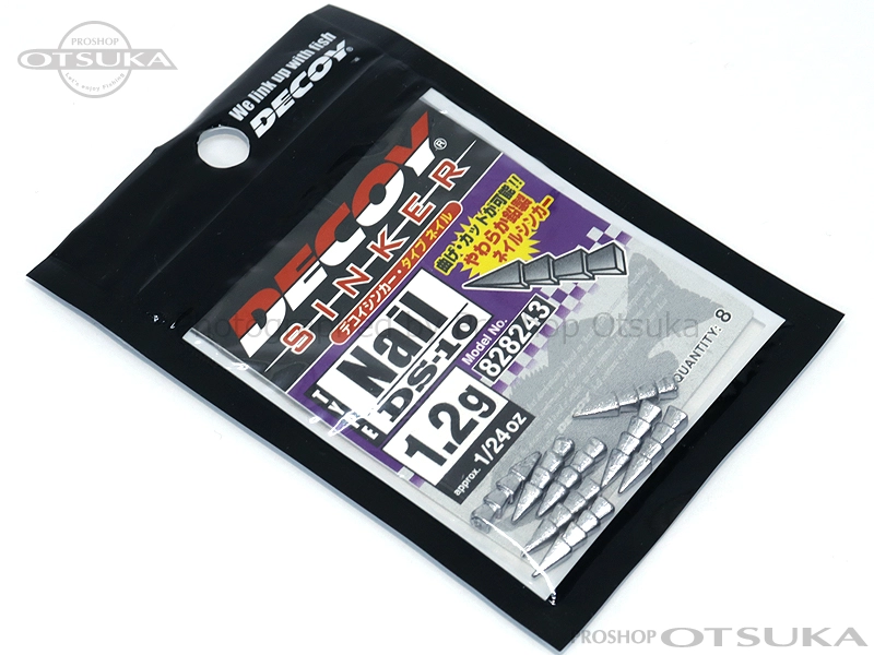 デコイ ネイルシンカー DS-10 1.2g シルバー