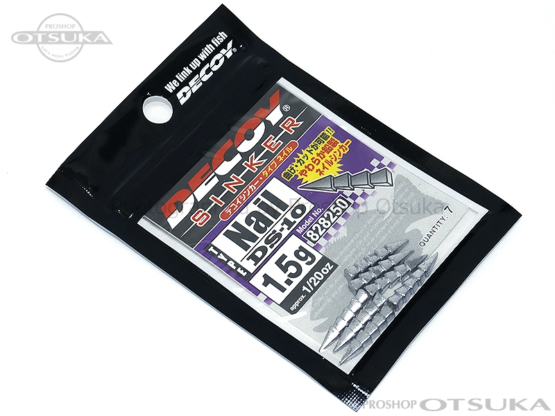 デコイ ネイルシンカー DS-10 1.5g シルバー