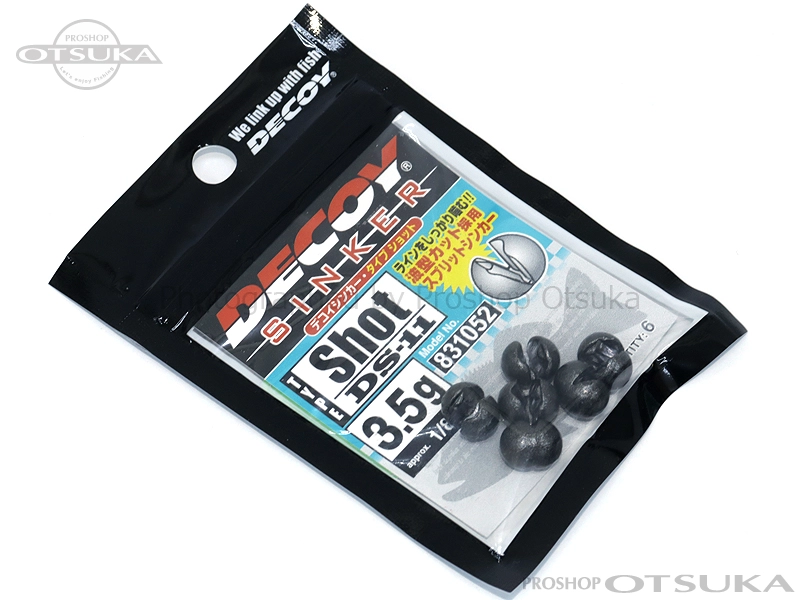 デコイ デコイシンカー DS-11 タイプショット 3.5g 1/8oz 