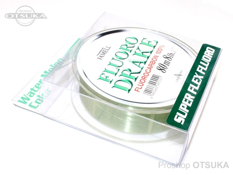 山豊テグス フロロドレイク フロロドレイク** 8lb #ウォーターメロンカラー