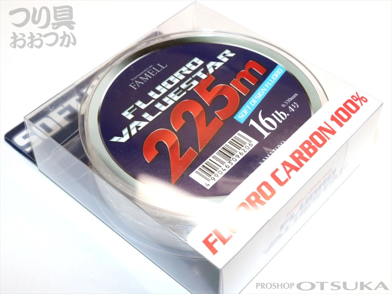 やまりゅう プロフ有り様 まとめ商品 山豊テグス ファメル フロロバリュースター 16lb / #クリアー の通販