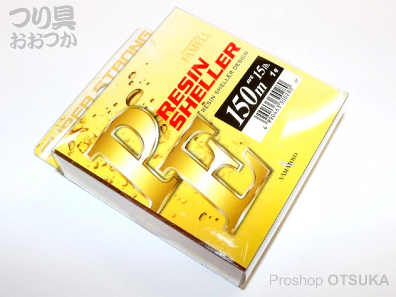 H-L　レジンシェラーおまけ 山豊テグス レジンシェラー 150m 1号 (14.5lb) #オレンジ の通販